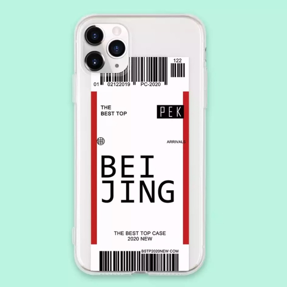 BEIJING Flight iPhone XR Phone Case